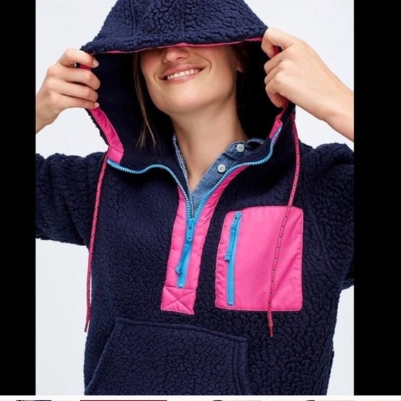 J. Crew half zip hoodie - Picture 3 of 3
